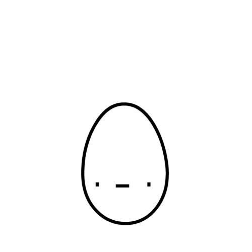鸡蛋简笔画 鸡蛋简笔画简单又漂亮