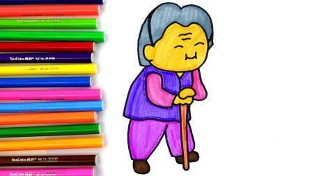奶奶简笔画 奶奶简笔画头像
