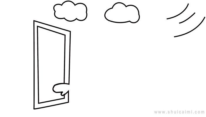 多通风简笔画怎么画 多通风简笔画好看