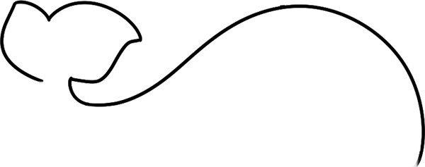 跃出水面的鲸鱼简笔画怎么画 跃出水面的鲸鱼简笔画顺序