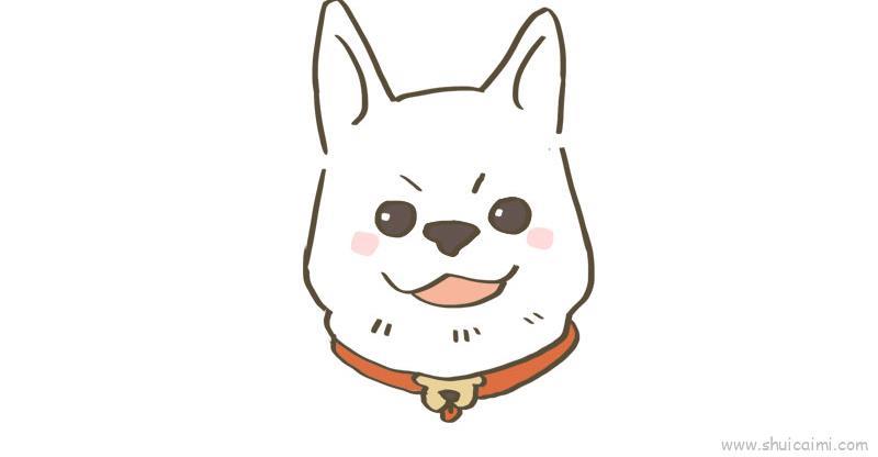 狗头儿童画怎么画 狗头简笔画画法