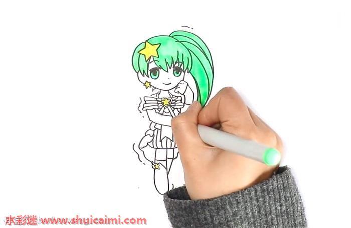 巴拉巴拉小魔仙怎么画 巴拉巴拉小魔仙简笔画图片