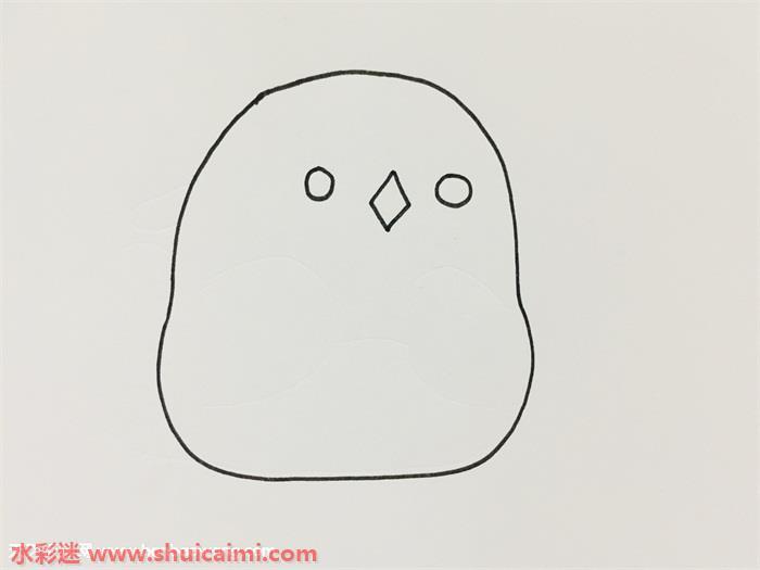 比丢怎么画 比丢简笔画步骤