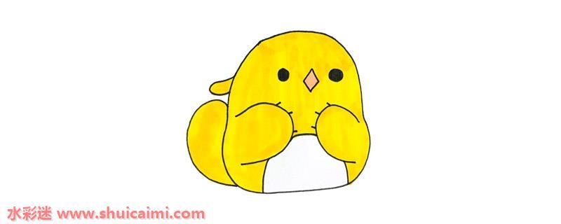 比丢怎么画 比丢简笔画步骤