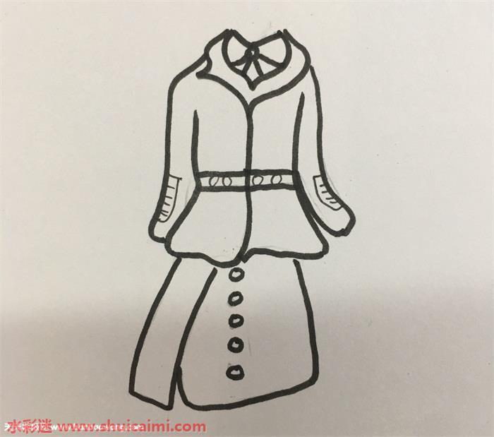 第五人格比赛服怎么画 第五人格比赛服简笔画漂亮卡通