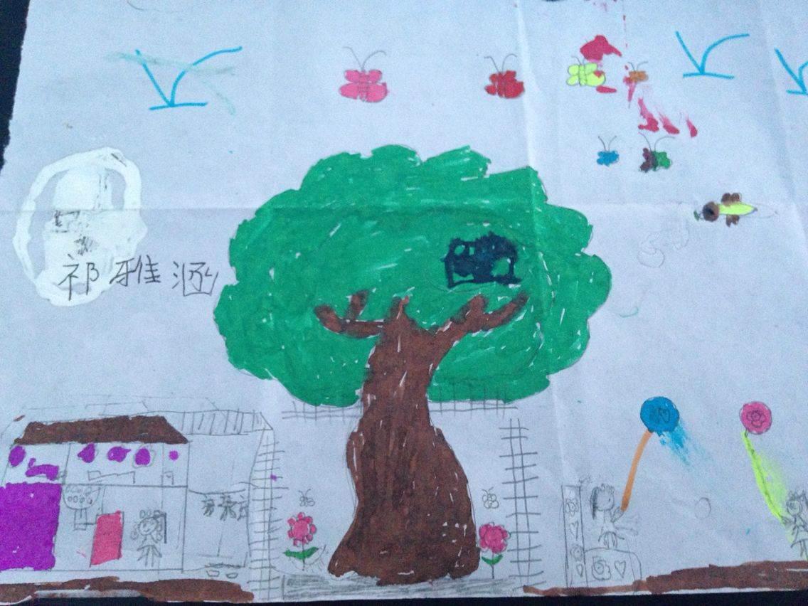 家乡简笔画 美丽的家乡简笔画