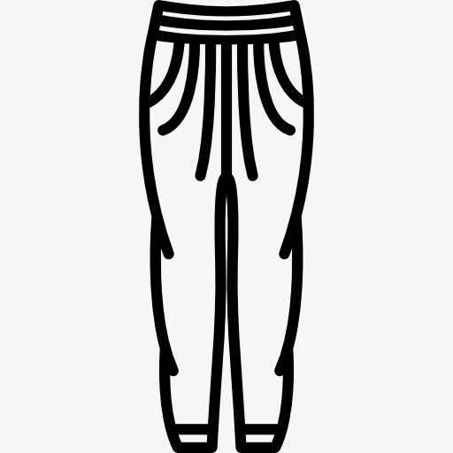 裤子简笔画图片大全 裤子简笔画图片大全彩色