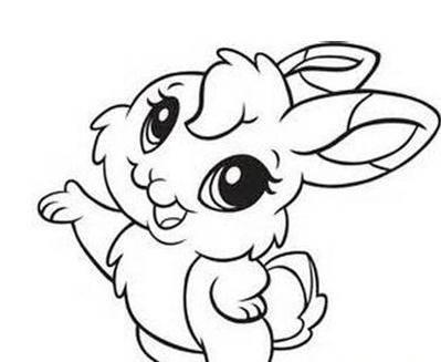 小兔子的简笔画图片大全 小兔子的简笔画图片大全大图