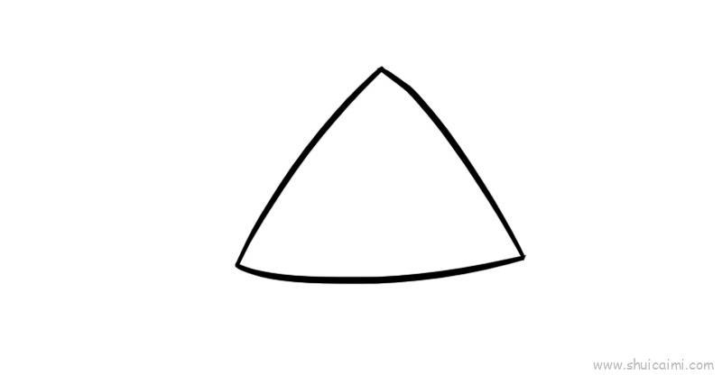 三角形动物儿童画怎么画 三角形动物简笔画图片大全