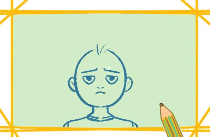 头简笔画 老虎头简笔画