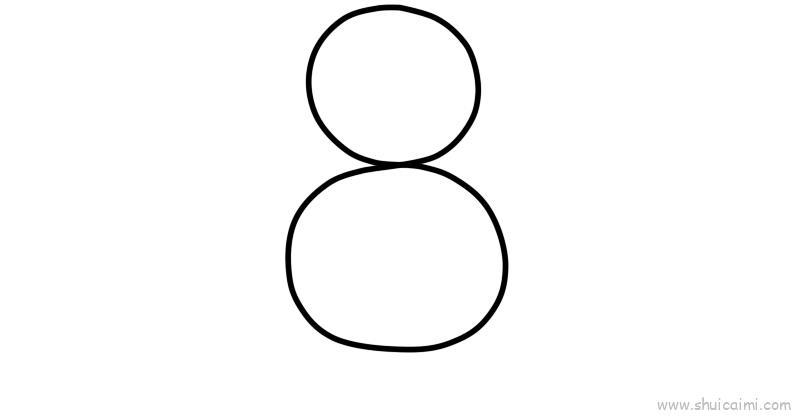 用数字画动物之熊猫儿童画怎么画 用数字画动物之熊猫简笔画简单又好看