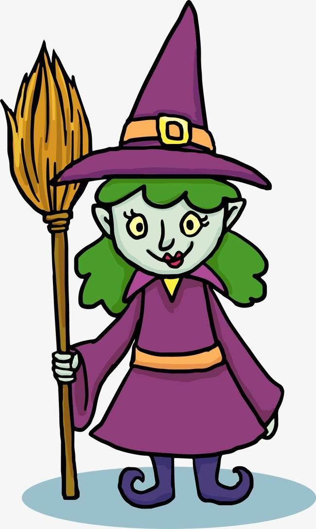 女巫简笔画图片大全 女巫简笔画图片大全大图