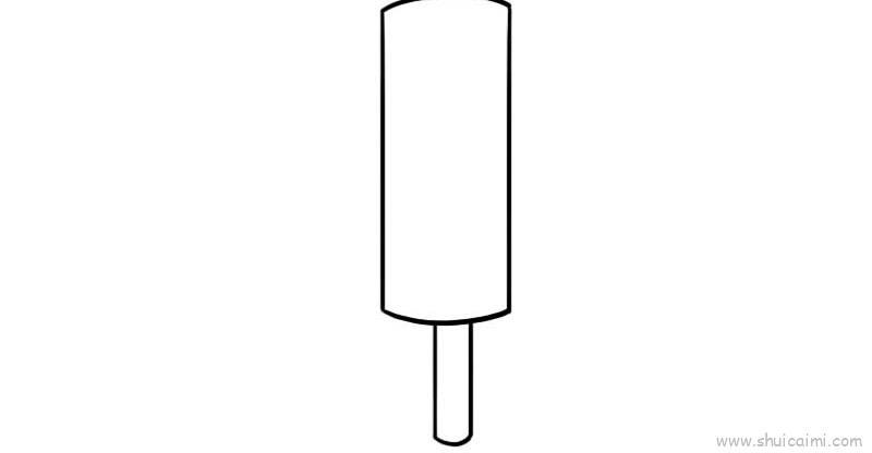 雪糕儿童画怎么画 雪糕简笔画简单