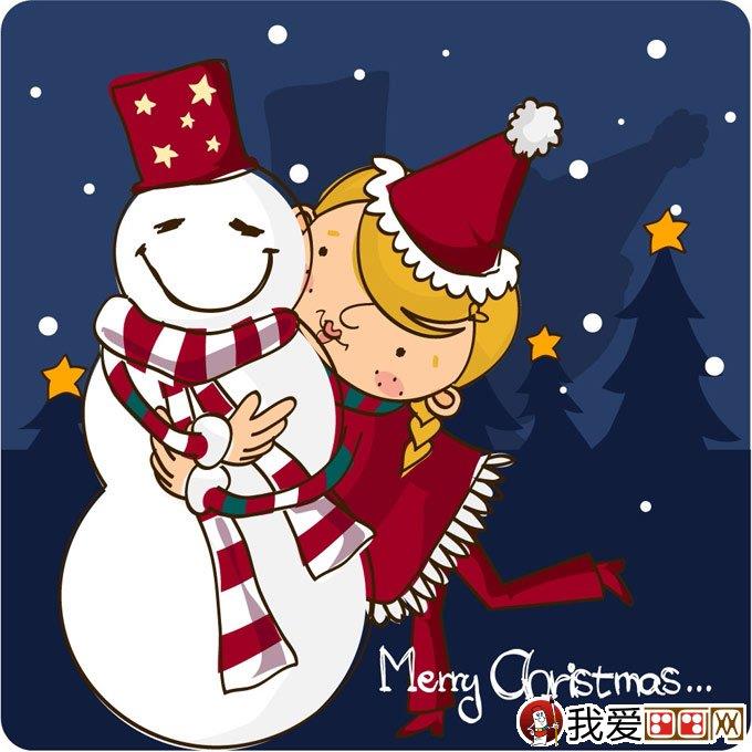 儿童雪人图片快乐过圣诞节的雪人简笔画怎么画 儿童雪人图片快乐过圣诞节的雪人简笔画步骤