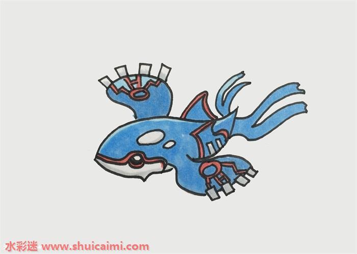 一步一步教盖欧卡怎么画?盖欧卡画画步骤教程