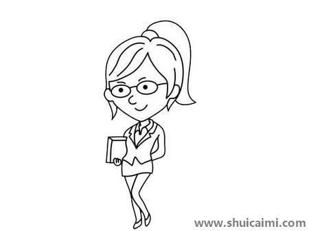 教师儿童简笔画