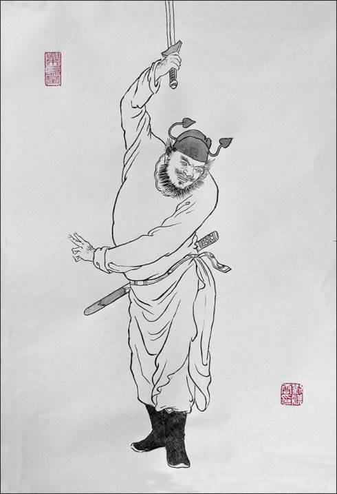 钟馗怎么画简单又好看 钟馗怎么画简单又好看