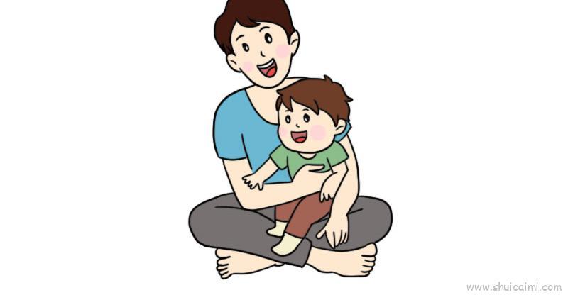 父亲节儿童画怎么画 父亲节简笔画画法