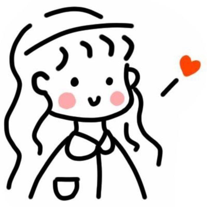 头像简笔画 头像简笔画男生头像简单