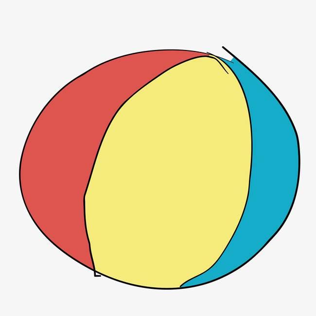 皮球简笔画 皮球简笔画简单又漂亮