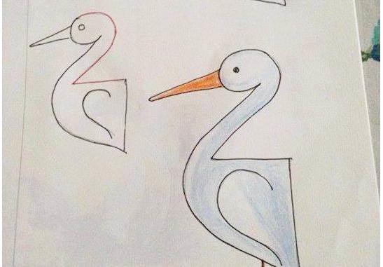 数字动物简笔画 数字动物简笔画教程