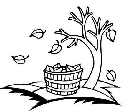 秋天的简笔画 秋天的简笔画幼儿园