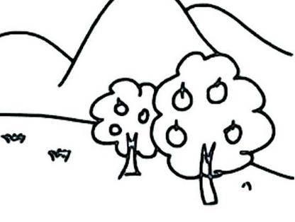 秋天的简笔画图片大全大图 秋天的简笔画图片大全大图彩色