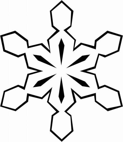 雪花的简笔画 雪花的简笔画简单