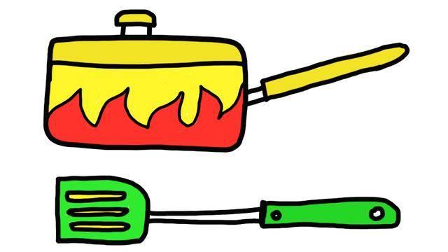 生活物品手绘简笔画 生活物品手绘简笔画图片大全