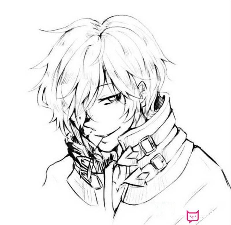 李白的简笔画 李白的简笔画图片欣赏