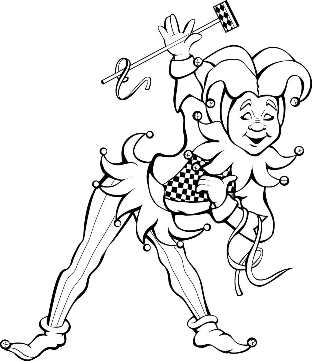 小丑简笔画图片大全 小丑简笔画图片大全可爱