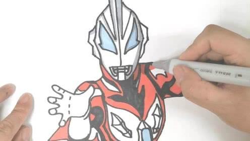 捷德奥特曼简笔画 捷德奥特曼简笔画简单又帅气