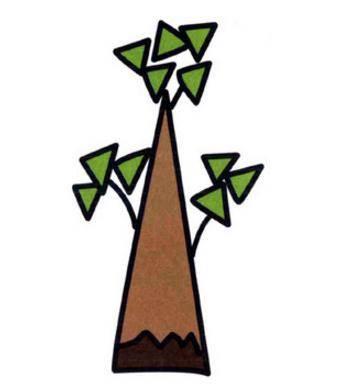 小树苗简笔画图片大全 小树苗简笔画图片大全彩色