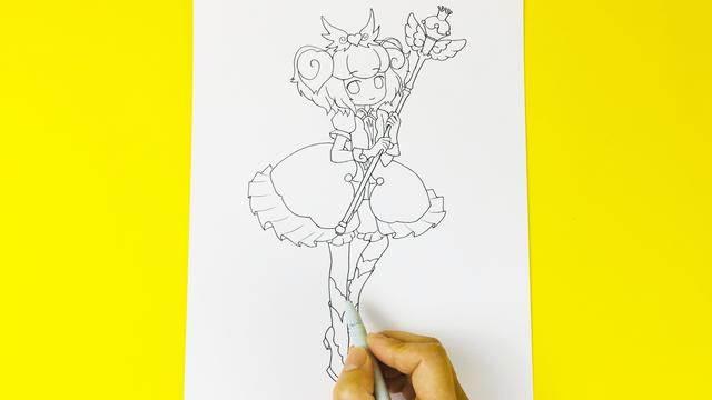 小花仙简笔画 小花仙简笔画Q版