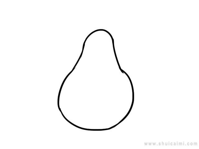 梨子简笔画怎么画 梨子简笔画好看
