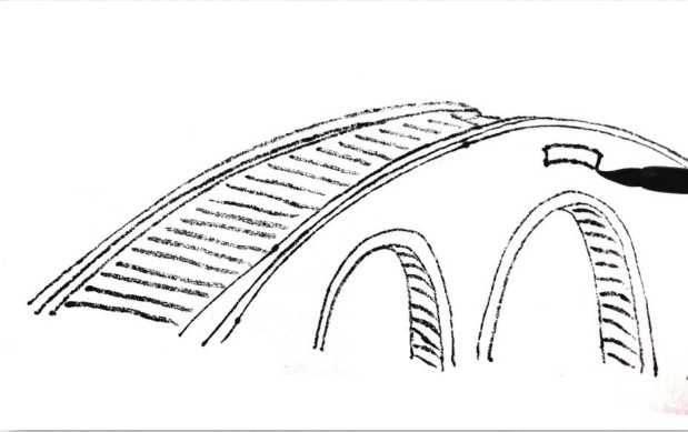 桥简笔画图片大全 海心沙桥简笔画图片大全