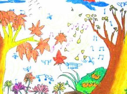 秋天的简笔画 秋天的简笔画幼儿园