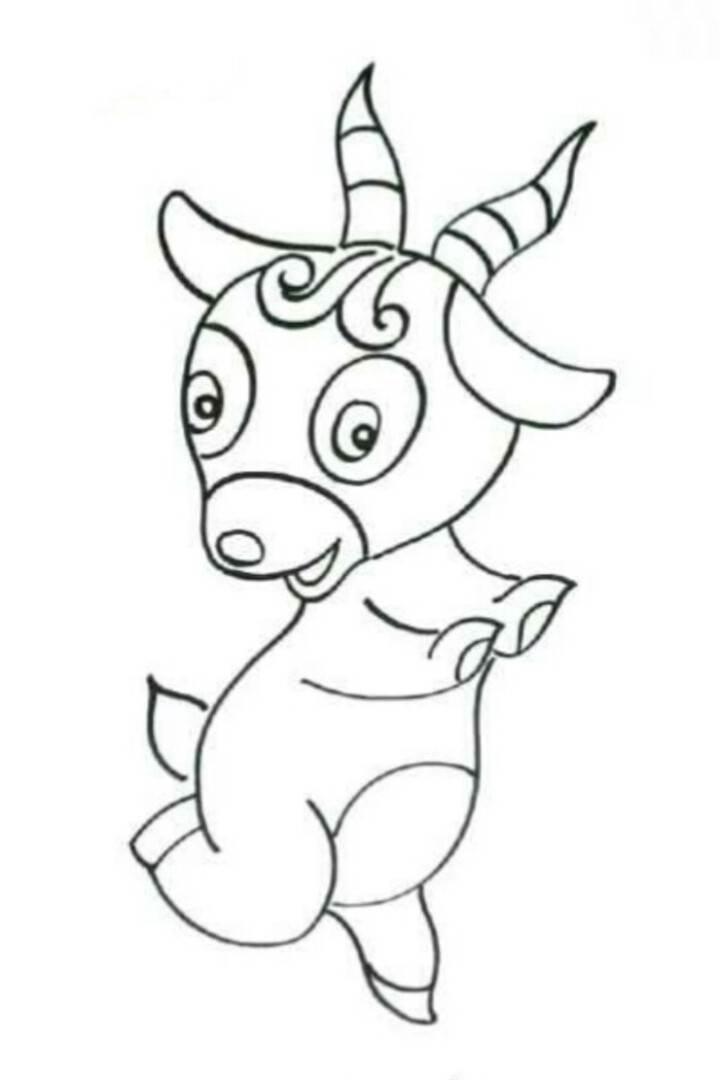 羊简笔画 羊简笔画简单可爱