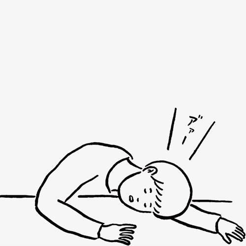 睡觉简笔画 睡觉简笔画小女孩
