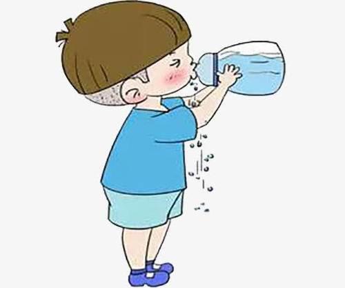 喝水简笔画 喝水简笔画幼儿园