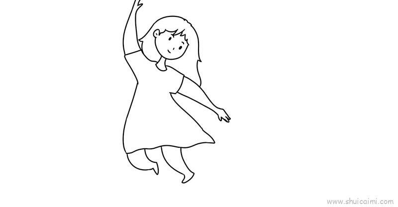 妈妈和我儿童画怎么画 妈妈和我简笔画简单