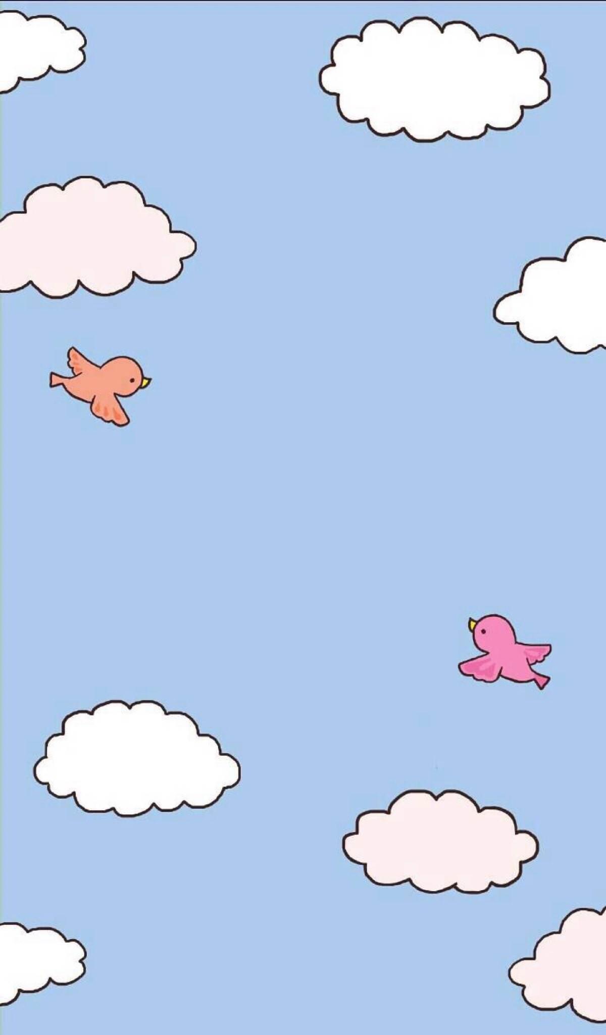 天空简笔画图片大全 天空简笔画图片大全彩色卡通图片