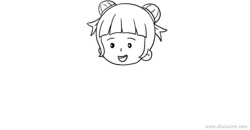 小孩拜年儿童画怎么画 小孩拜年简笔画图片