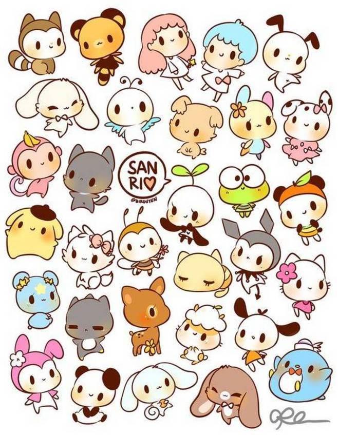 简笔画动物图片大全 简笔画动物图片大全带颜色