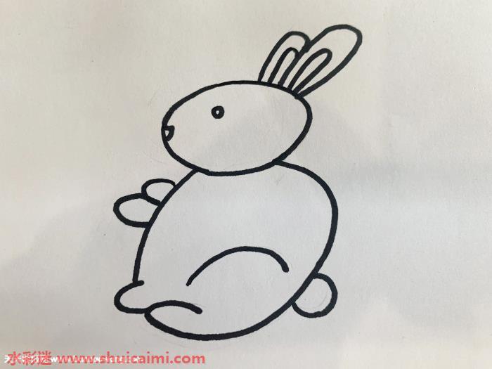 用数字1一9画兔子怎么画 用数字1一9画兔子简笔画步骤