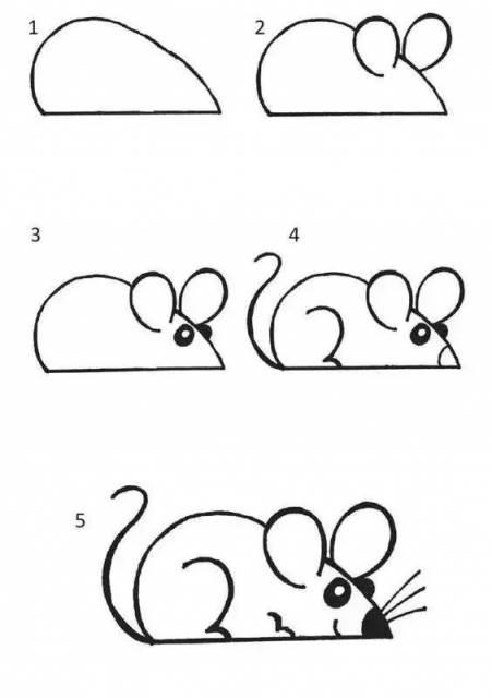 动物简笔画 动物简笔画图片