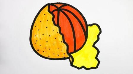 橘子简笔画 橘子简笔画图片