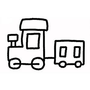 画火车简笔画图片大全 画火车简笔画图片大全