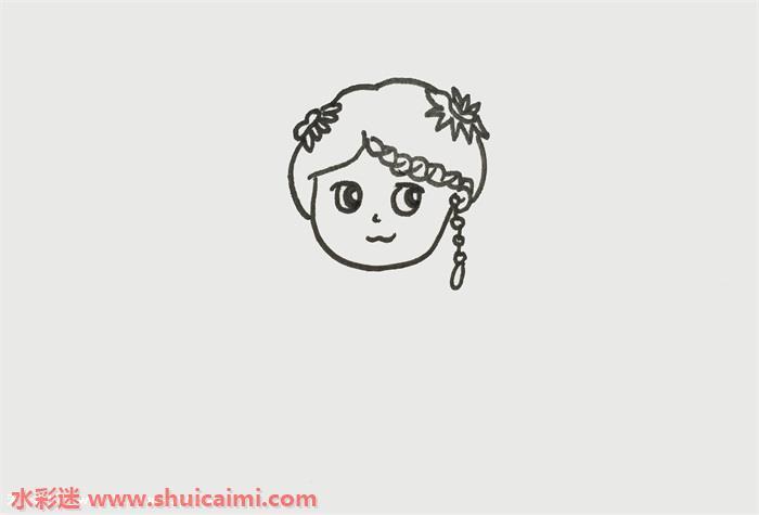 灵公主怎么画 灵公主简笔画简单易画