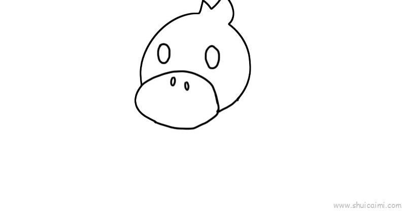玩具鸭子儿童画怎么画 玩具鸭子简笔画顺序